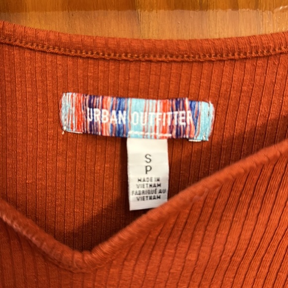 NWOT Orange Urban Outfitters Top - Picture 2 of 6